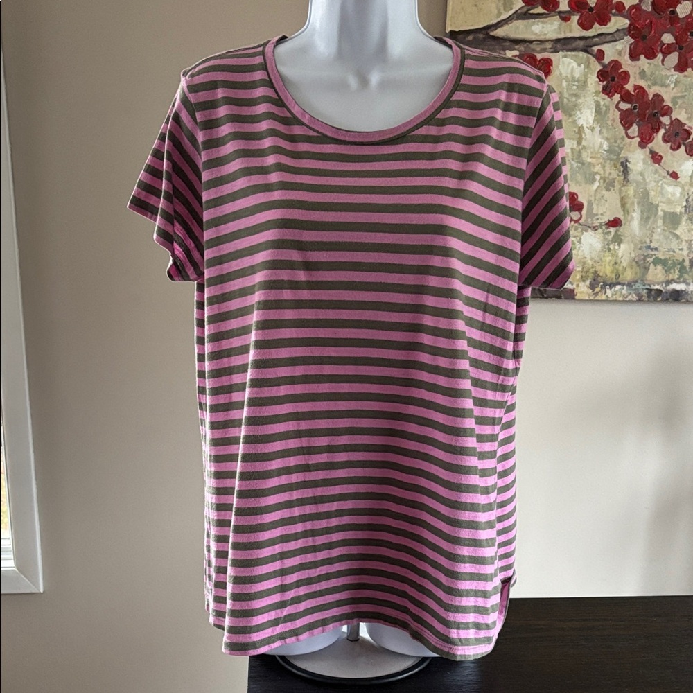 Columbia lightweight striped tee